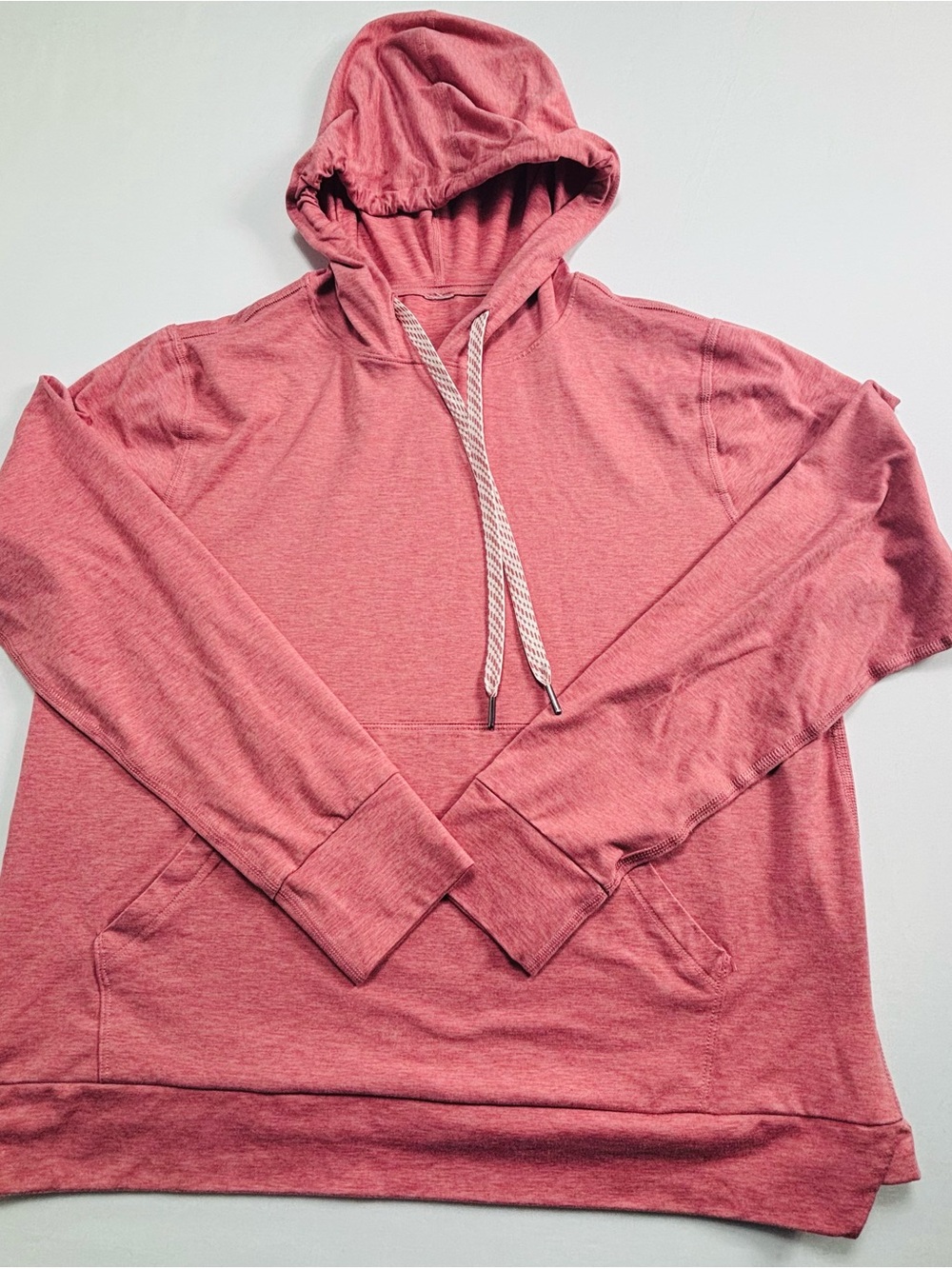 Women’s Lightweight Hooded Pullover Sweater - Dusty Rose